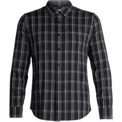 Icebreaker Cool-Lite™ Compass Flannel Long Sleeve Shirt Men's