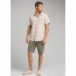 Prana Icebreaker Cool-Lite™ Compass Flannel Long Sleeve Shirt Men's