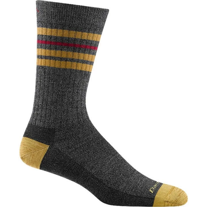 Darn Tough Letterman Crew Lightweight Lifestyle Sock Men's 3 Darn Tough Letterman Crew Lightweight Lifestyle Sock Men's