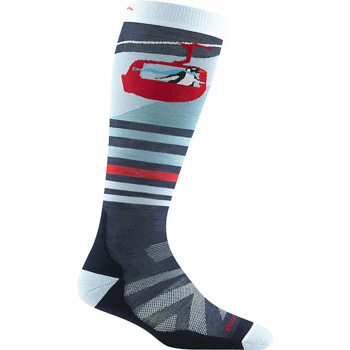 Darn Tough Skipper Over-the-Calf Midweight Ski And Snowboard Sock Kids' 3 Darn Tough Skipper Over-the-Calf Midweight Ski And Snowboard Sock Kids'