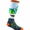 Darn Tough Pow Cow Over-the-Calf Midweight Cushion Ski And Snowboard Sock Kids' -Altra Store 13146069