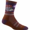 Darn Tough Critter Club Micro Crew Lightweight Cushion Hiking Sock Women's 1 Darn Tough Critter Club Micro Crew Lightweight Cushion Hiking Sock Women's -Altra Store 13148260