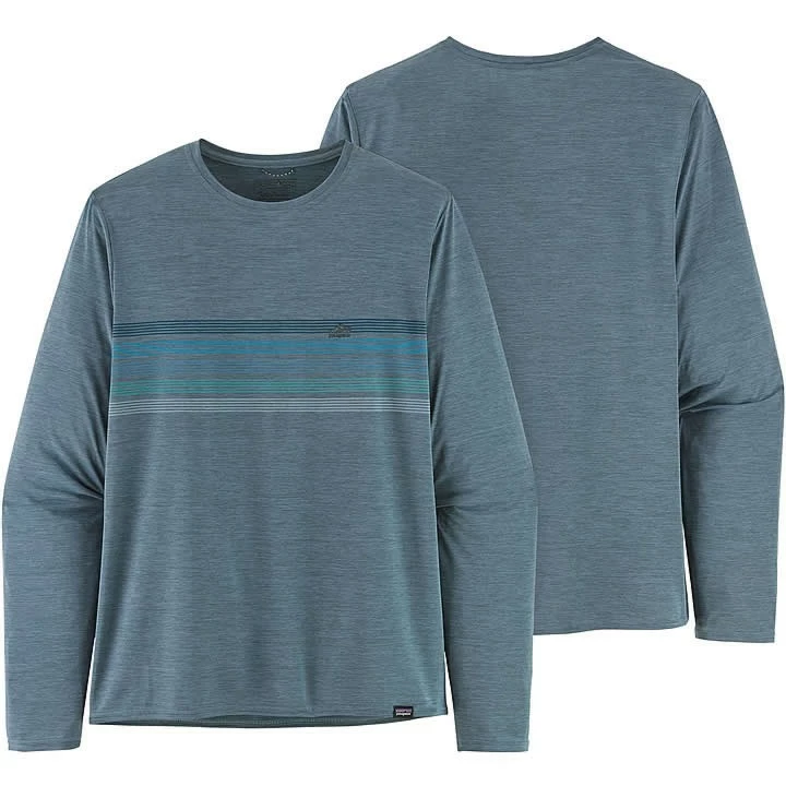 Patagonia Long-Sleeved Capilene Cool Daily Graphic Shirt Men's 3 Patagonia Long-Sleeved Capilene Cool Daily Graphic Shirt Men's